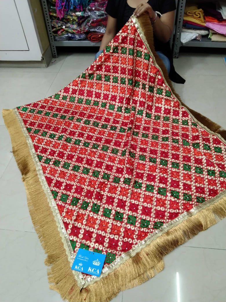 Beautiful Phulkari Bagh Dupattas