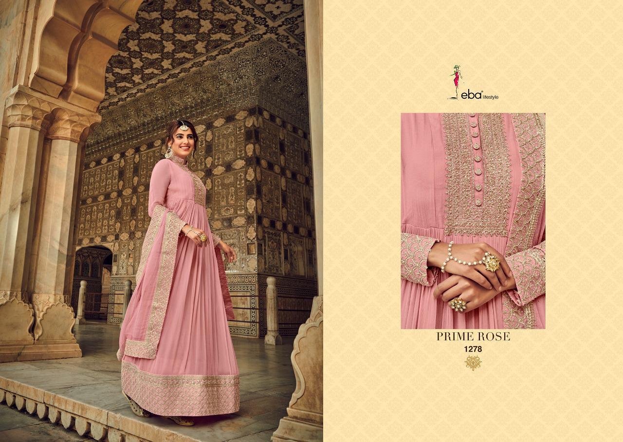 Georgette Embroidery Gown with Dupatta