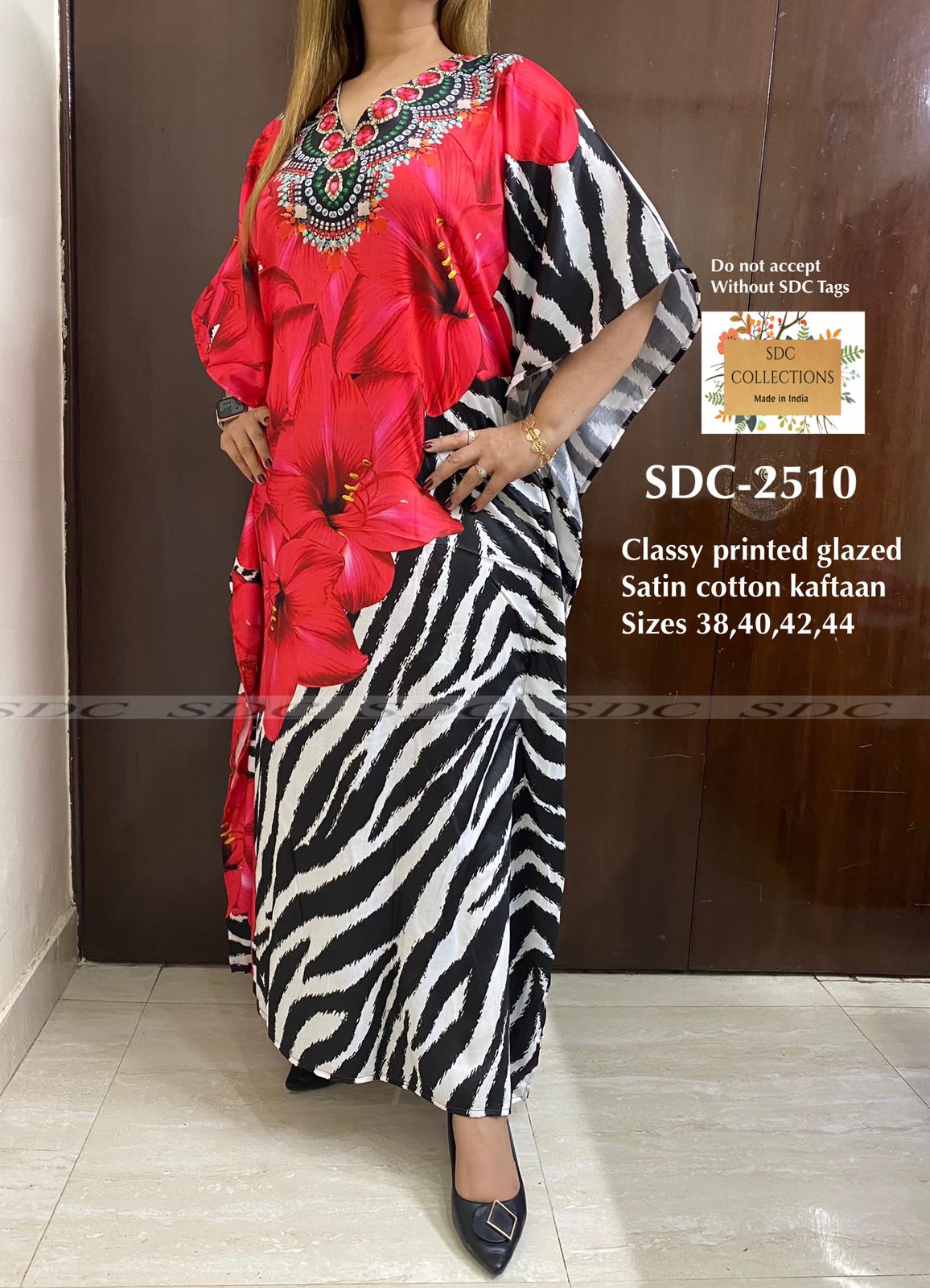 Satin Cotton Kaftans