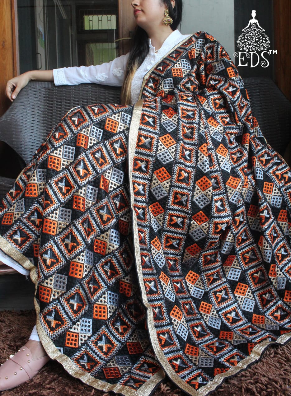 Phulkari Dupattas EDS