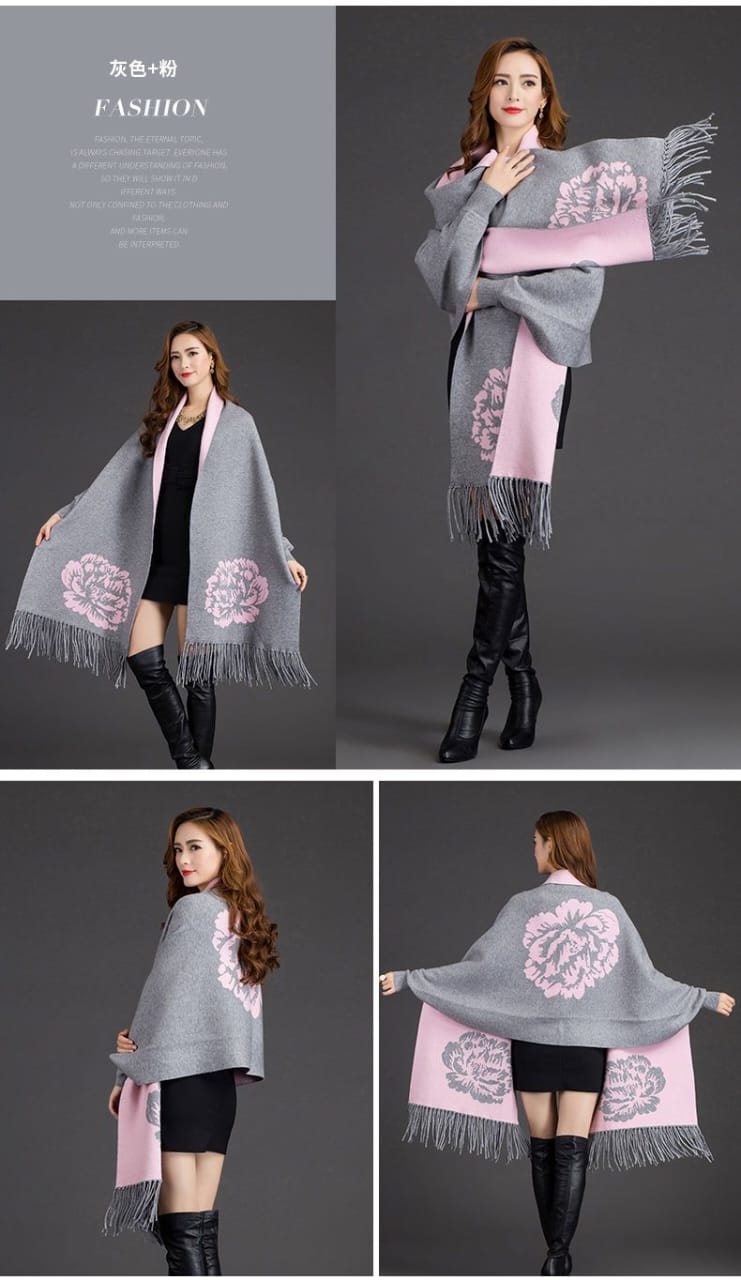 Sleeves Poncho/Shawl