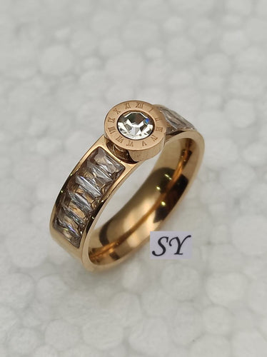 Men's Rings with Roman Numbers