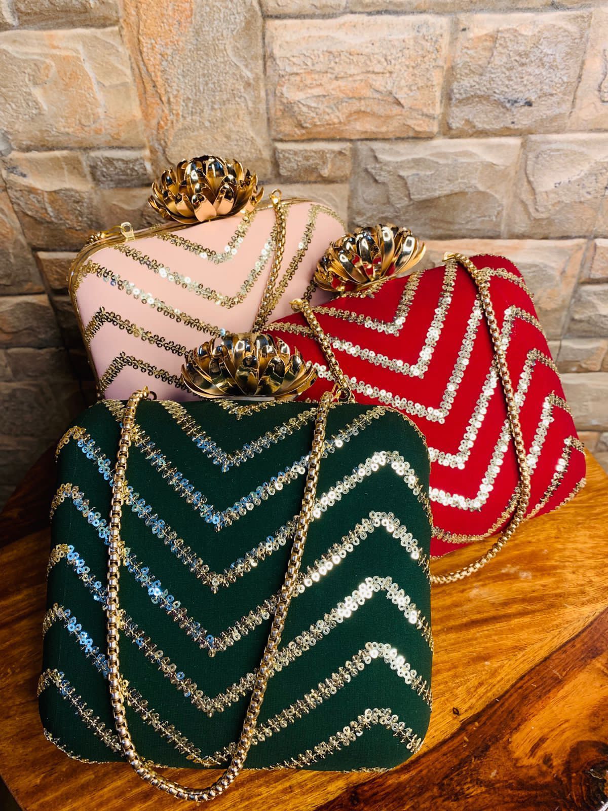 Sequins Clutches