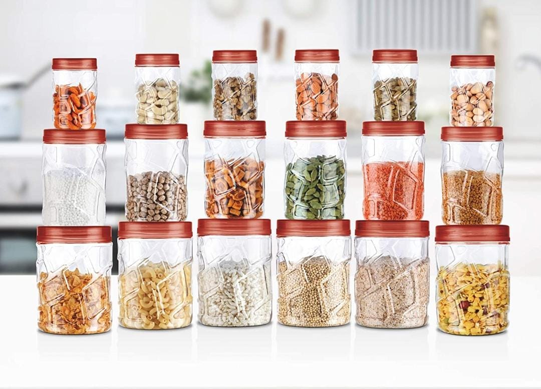Milton 18 Pieces Jar Set