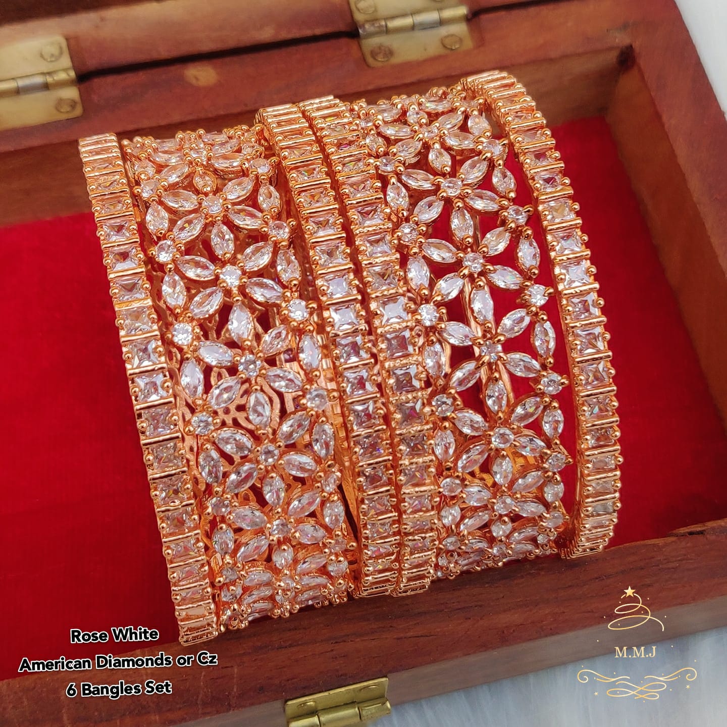 American Diamond Bangles