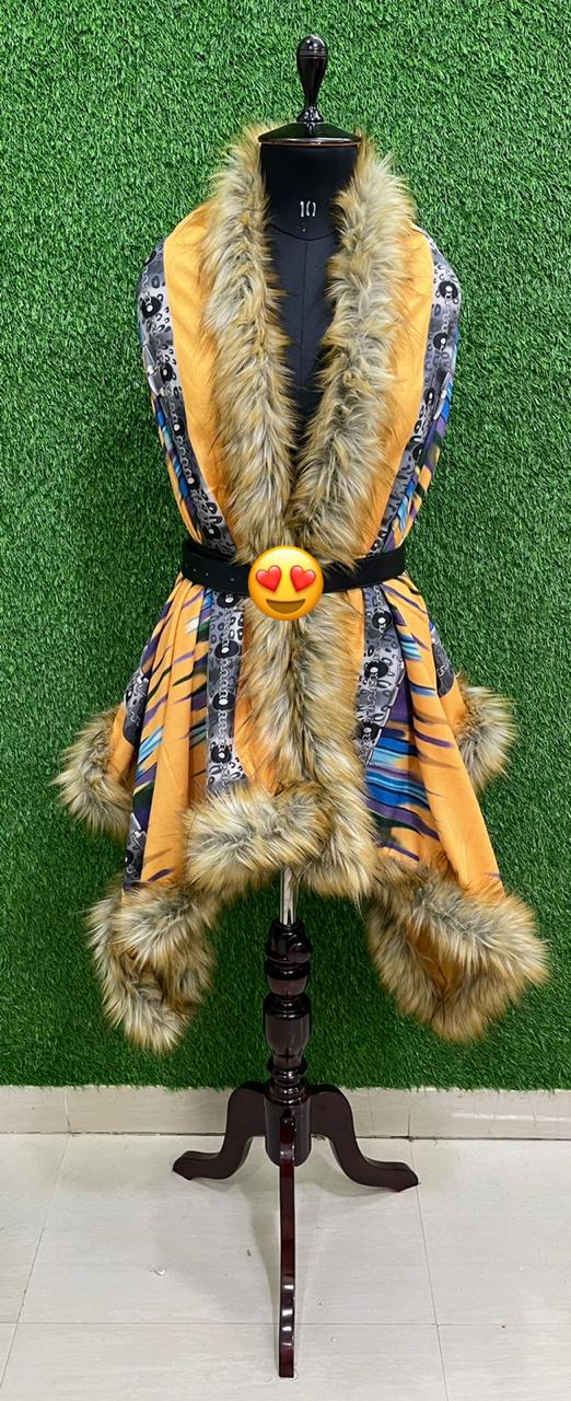 Designer Cashmere Wool Digital Print Stoles