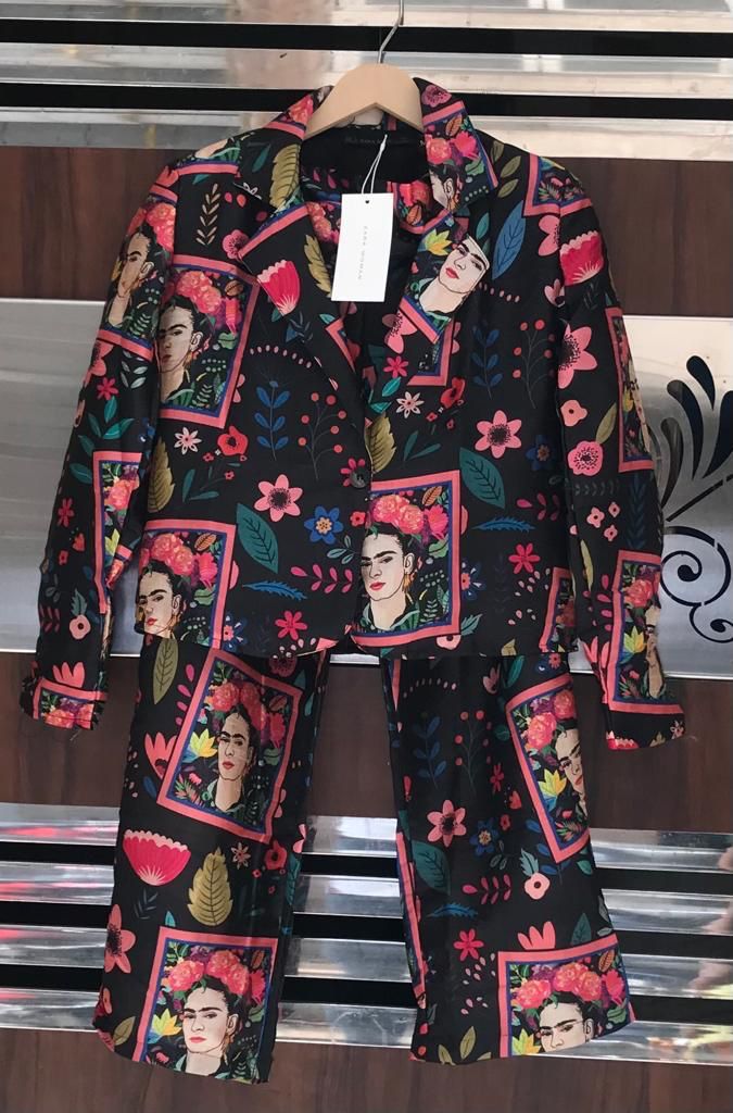 Zara floral co ord set Clearance