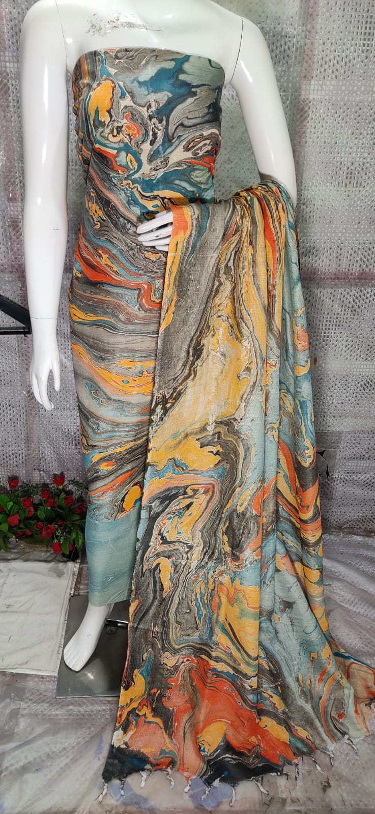 khadi silk dress material online Khadi Silk Khadi Long Dress Party Wear Khadi Dress Material Online Party Wear Khadi Silk Dress