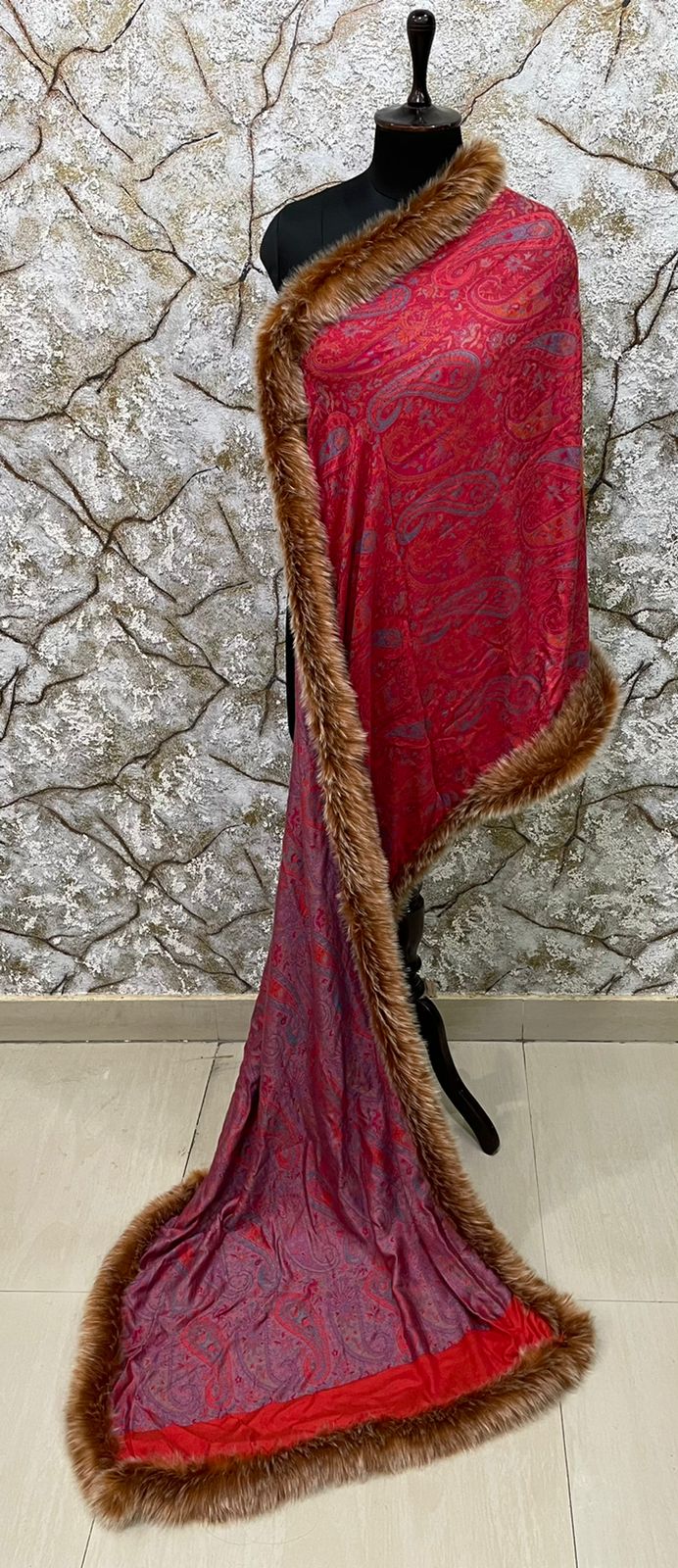 Soft Modal Pashmina Jacquard Reversible stoles