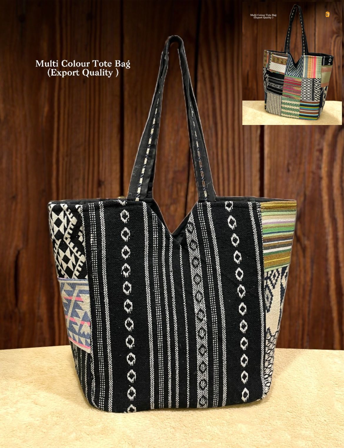 Multi Color Tote Bags