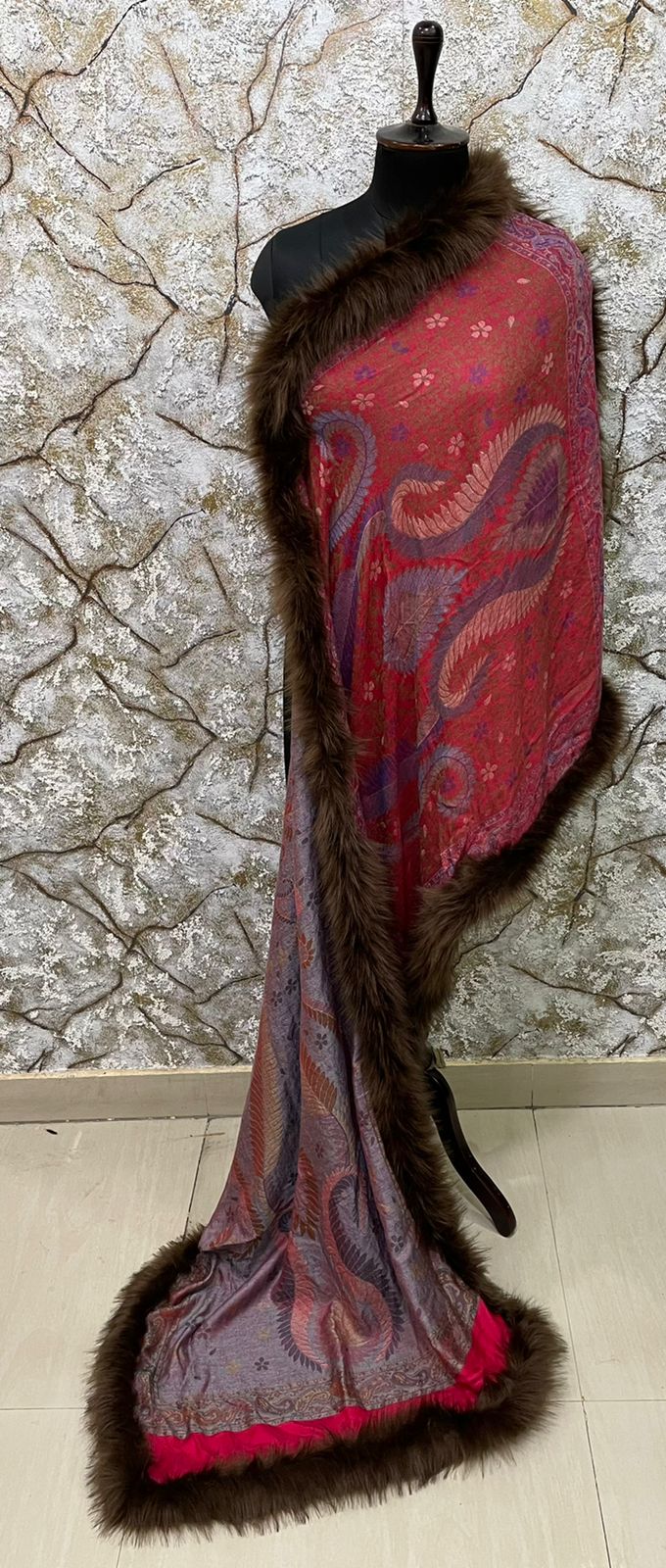 Soft Modal Pashmina Jacquard Reversible stoles