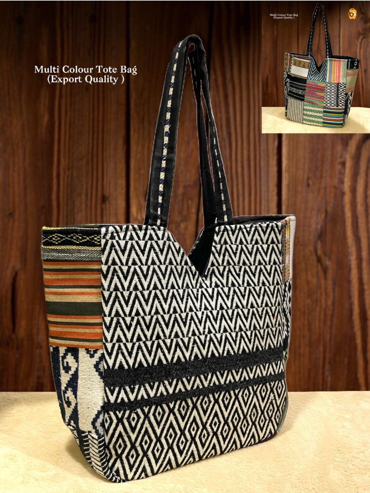 Multi Color Tote Bags