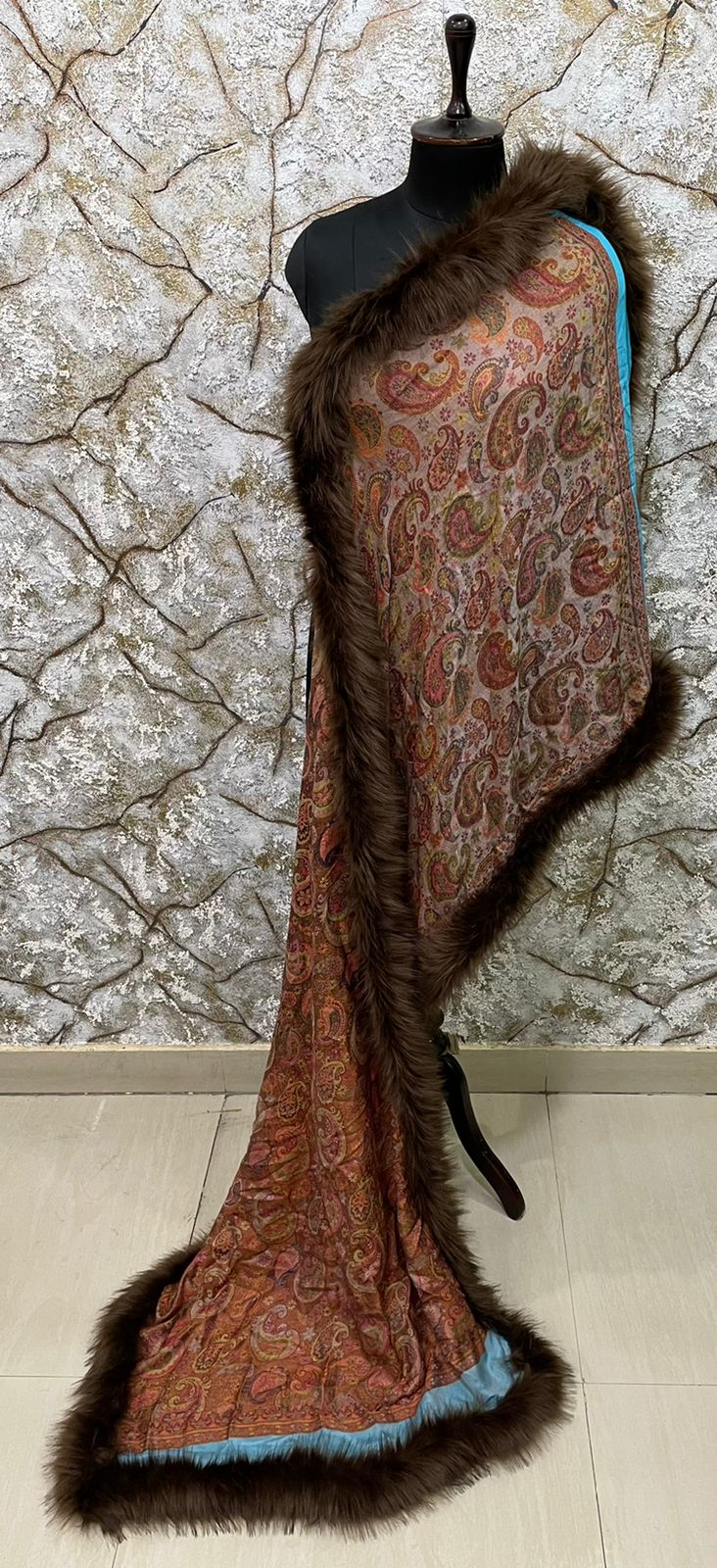 Soft Modal Pashmina Jacquard Reversible stoles