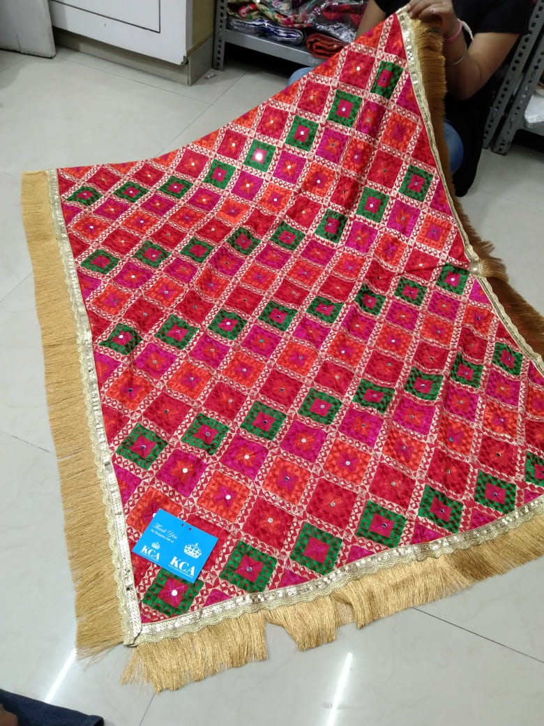 Beautiful Phulkari Bagh Dupattas