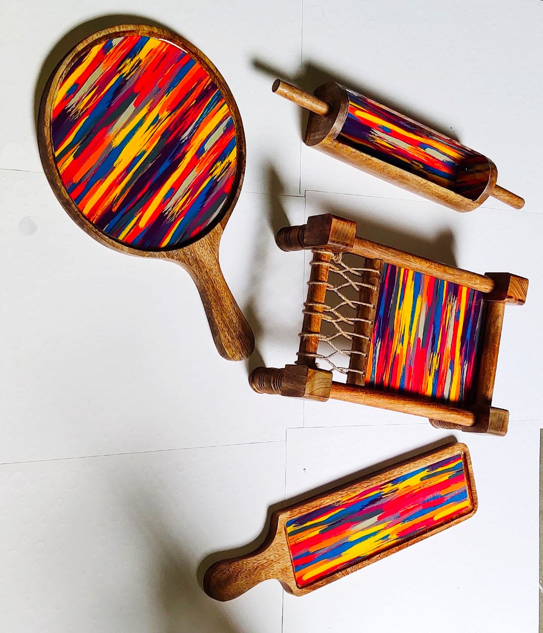 Set of Wooden Platters