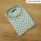 Men's Half Sleeves Cotton Shirt