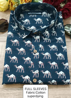 Men's Full Sleeves Cotton Shirt