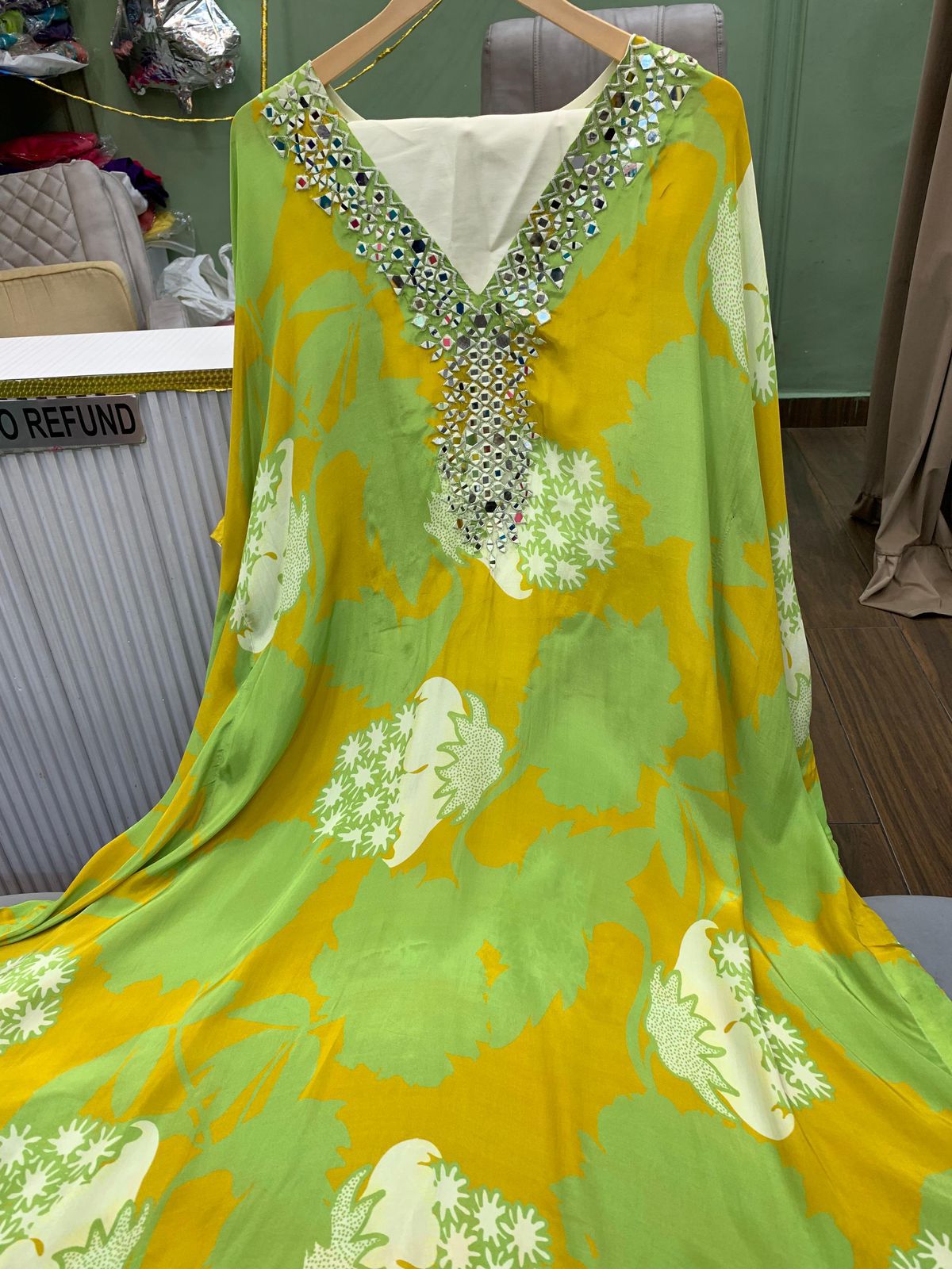 Partywear Kaftan Co-ord Set