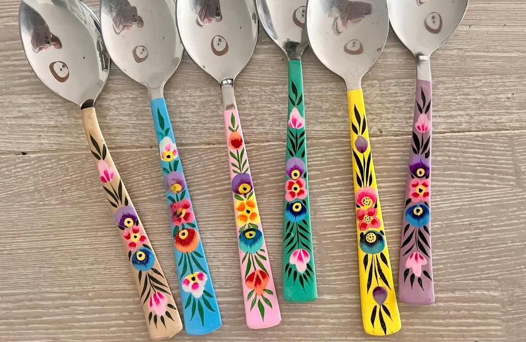 Designer Finish Spoons n Fork Set