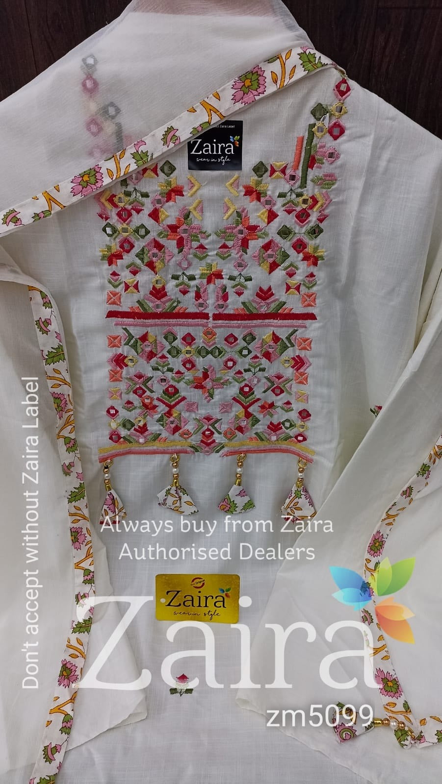 Rayon Suit with handwork embroidery