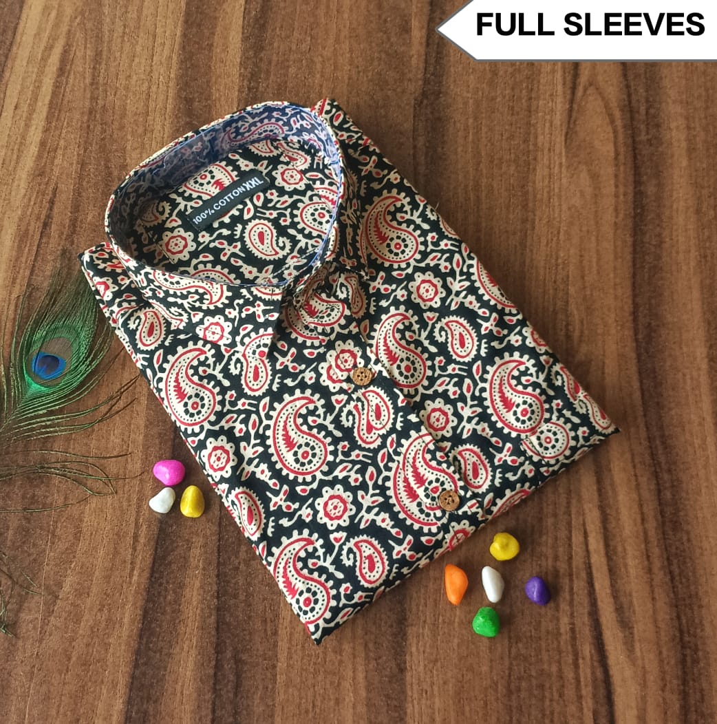Men's Full Sleeves Cotton Shirt