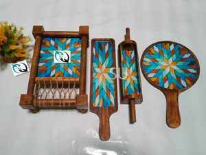 Set of Wooden Platters