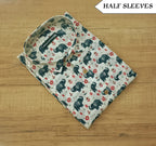Men's Half Sleeves Cotton Shirt
