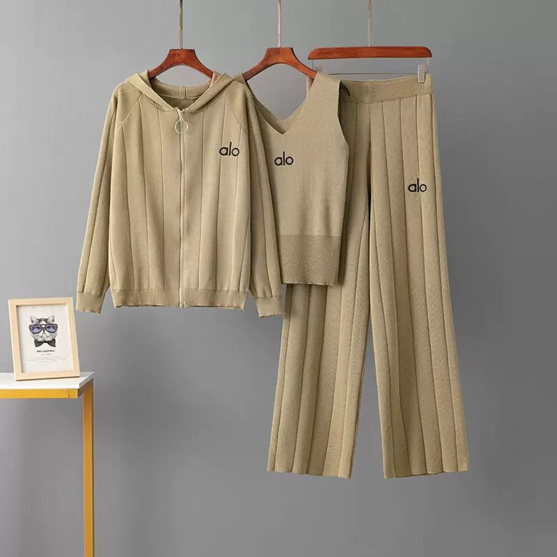 Premium Knitted Co-ord Set 3 pc