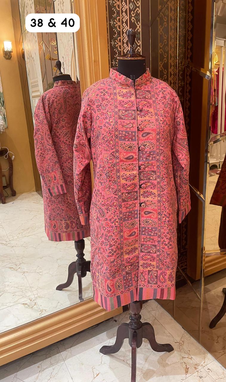 Designer Kashmiri Stitched Jackets/Coats