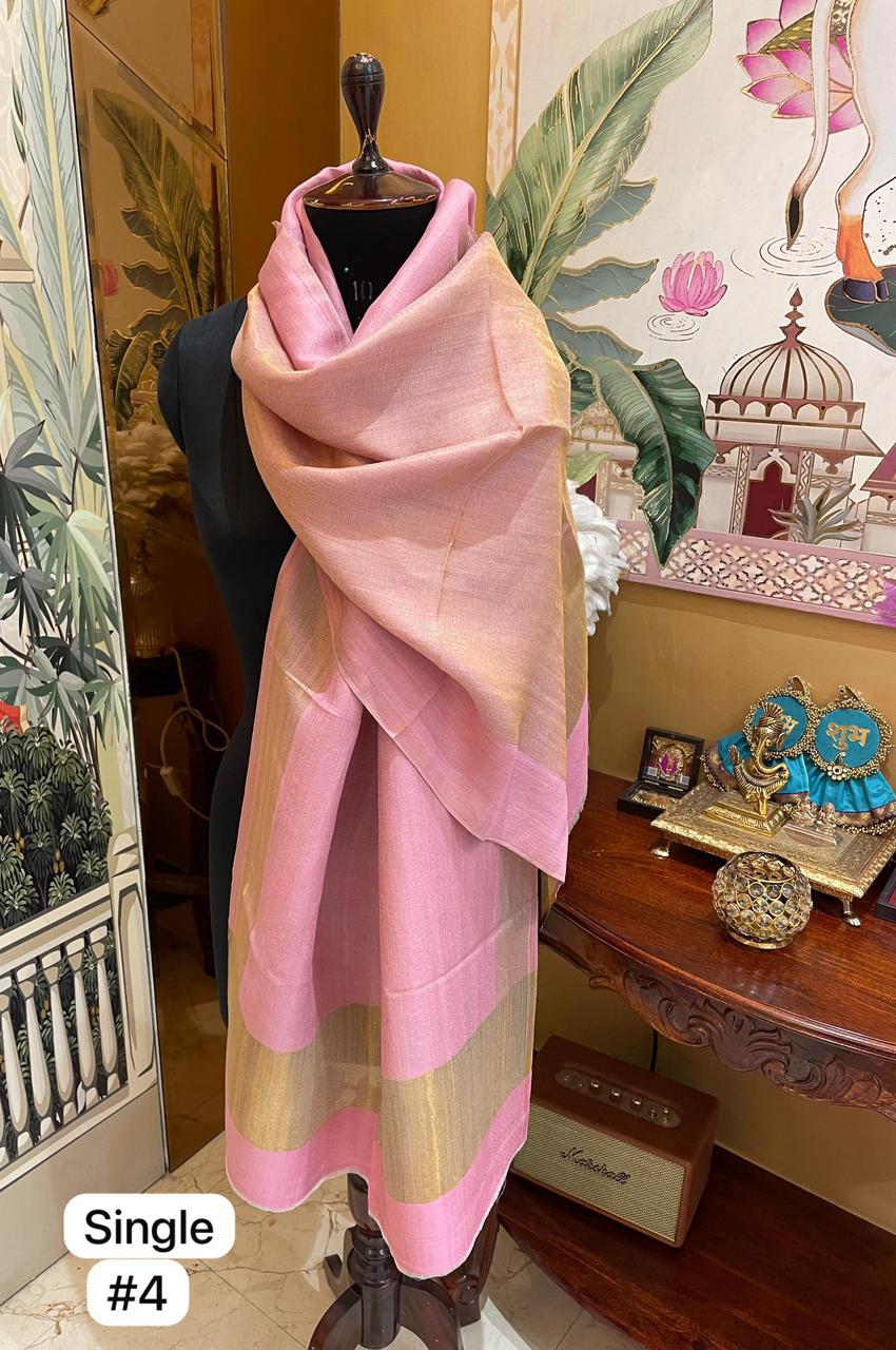 Zari Reversible Pashmina Stoles