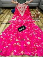 Premium Digital Print Chinnon Co-ord Set