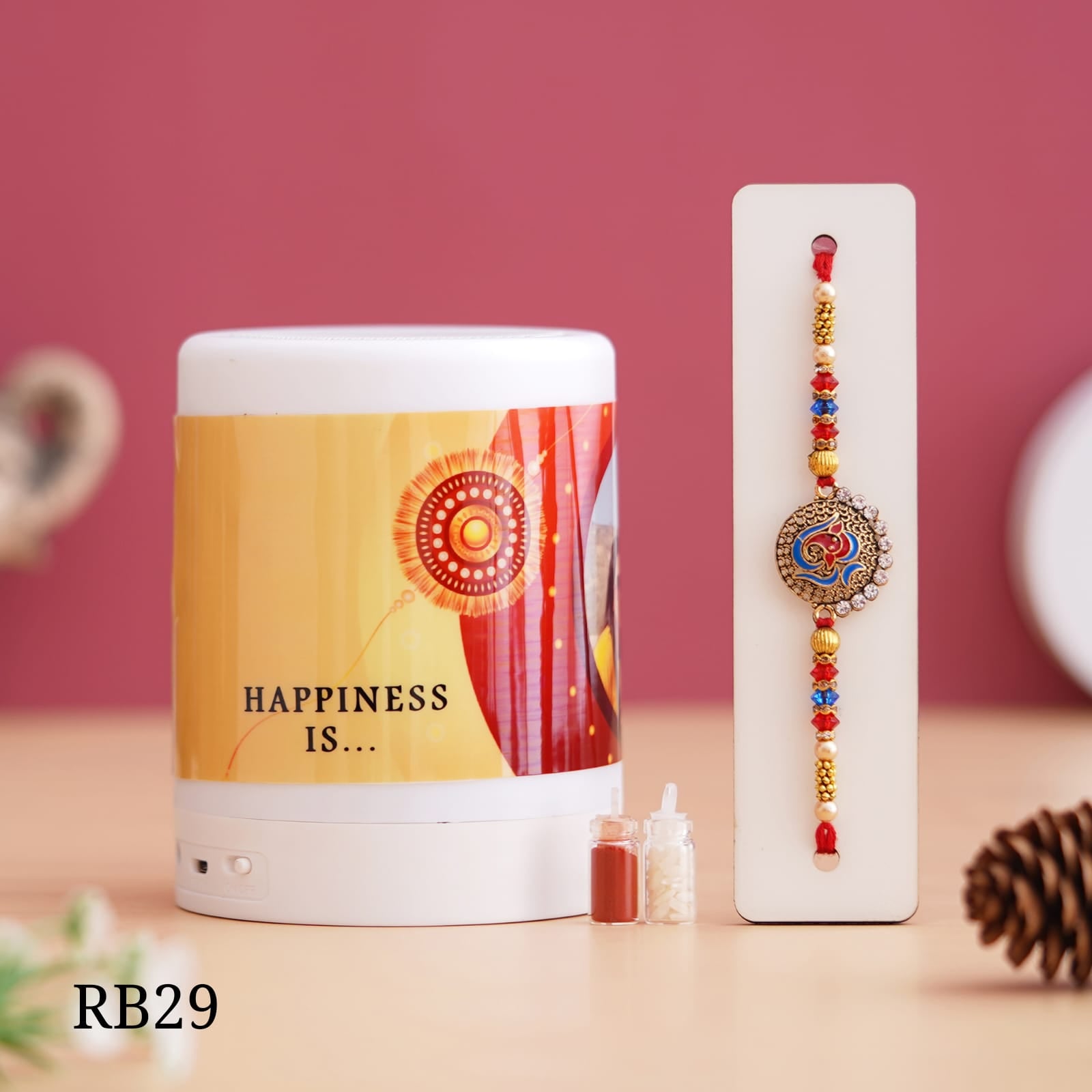 Personalised Rakhi Gift - Bluetooth Speaker