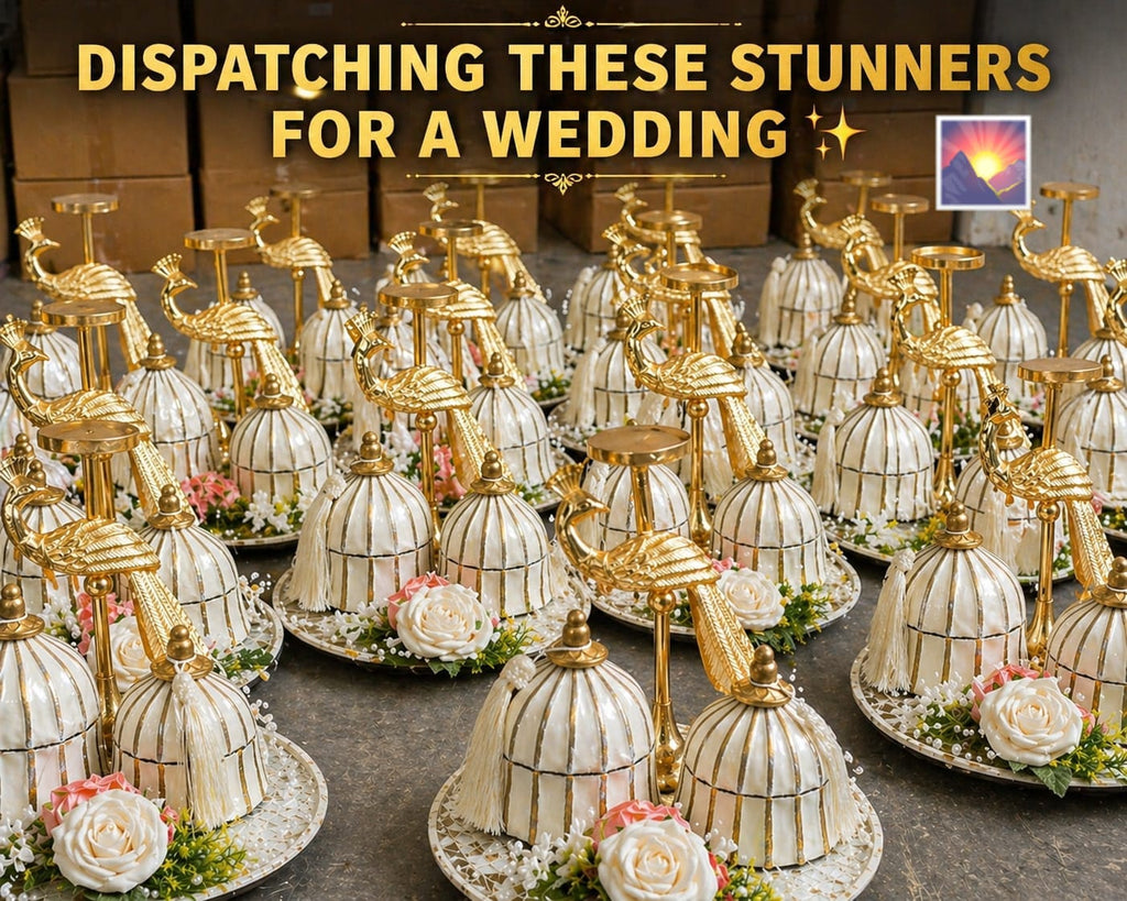 ROYAL PEACOCK DÉCOR HAMPER