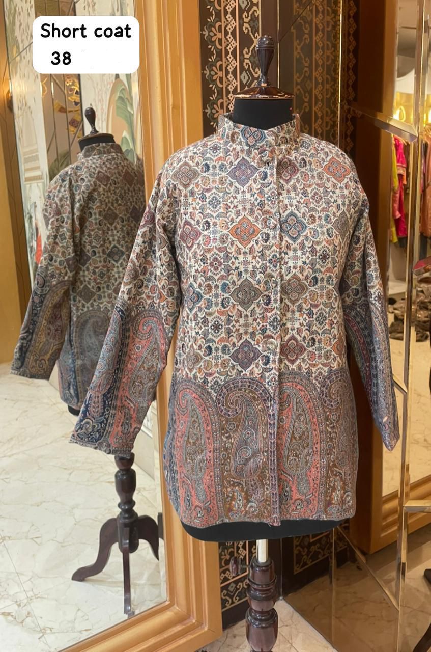 Designer Kashmiri Stitched Jackets/Coats