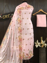 Load image into Gallery viewer, Uppada Silk Kurta with cotton silk bottom