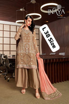 Georgette Kurta Sharara Set Embroidery Collection