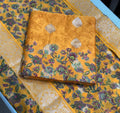 Beautiful Maheshwari top n dupatta with viscose silk bottom
