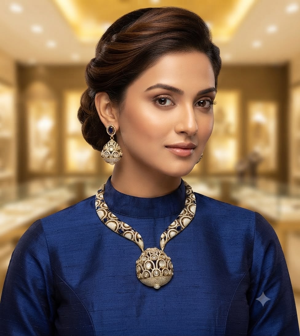 Beautiful Neckline Jewelry Sets No. 23