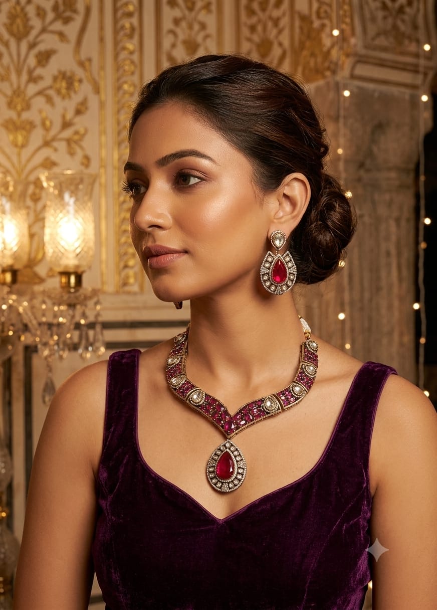 Beautiful Neckline Jewelry Sets No. 4