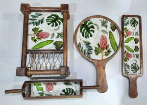 Set of Wooden Platters