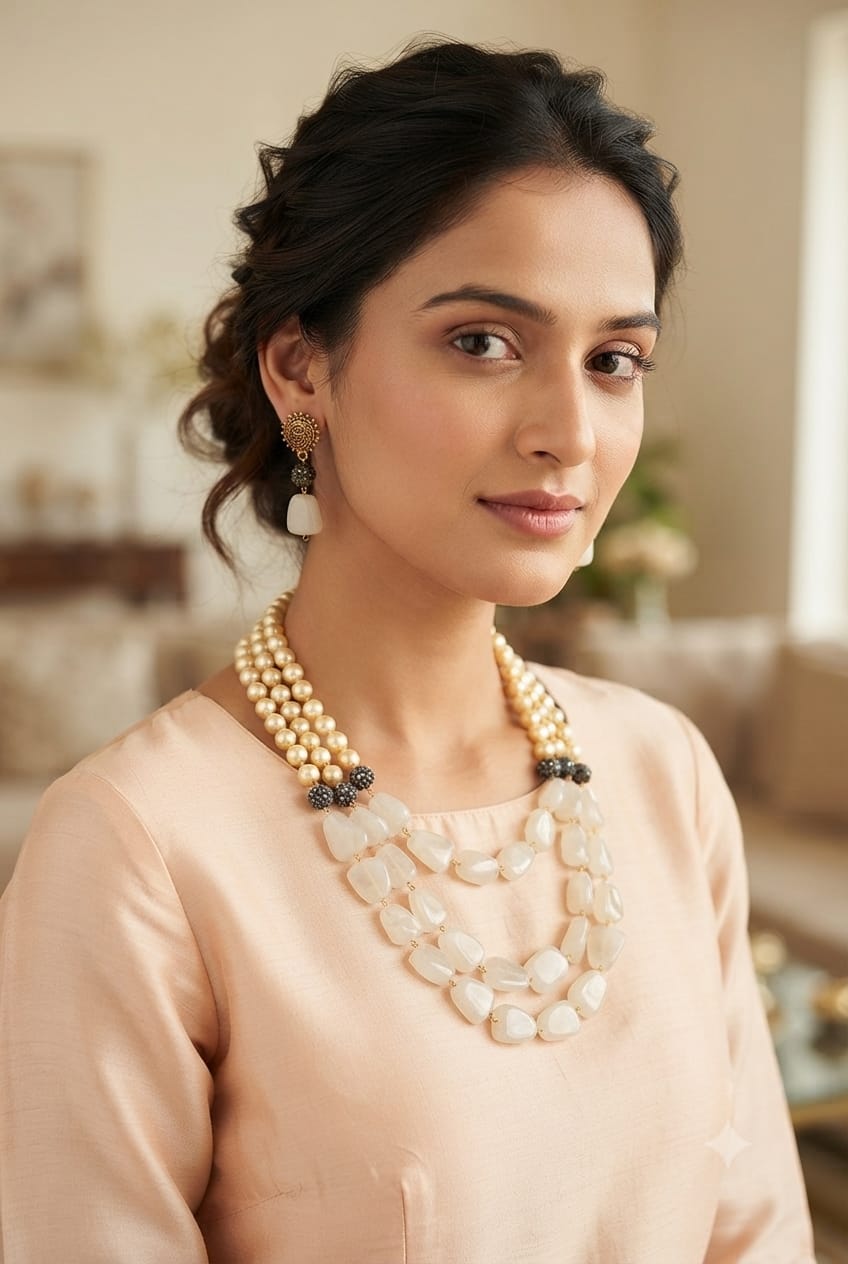 Beautiful Neckline Jewelry Sets No. 6