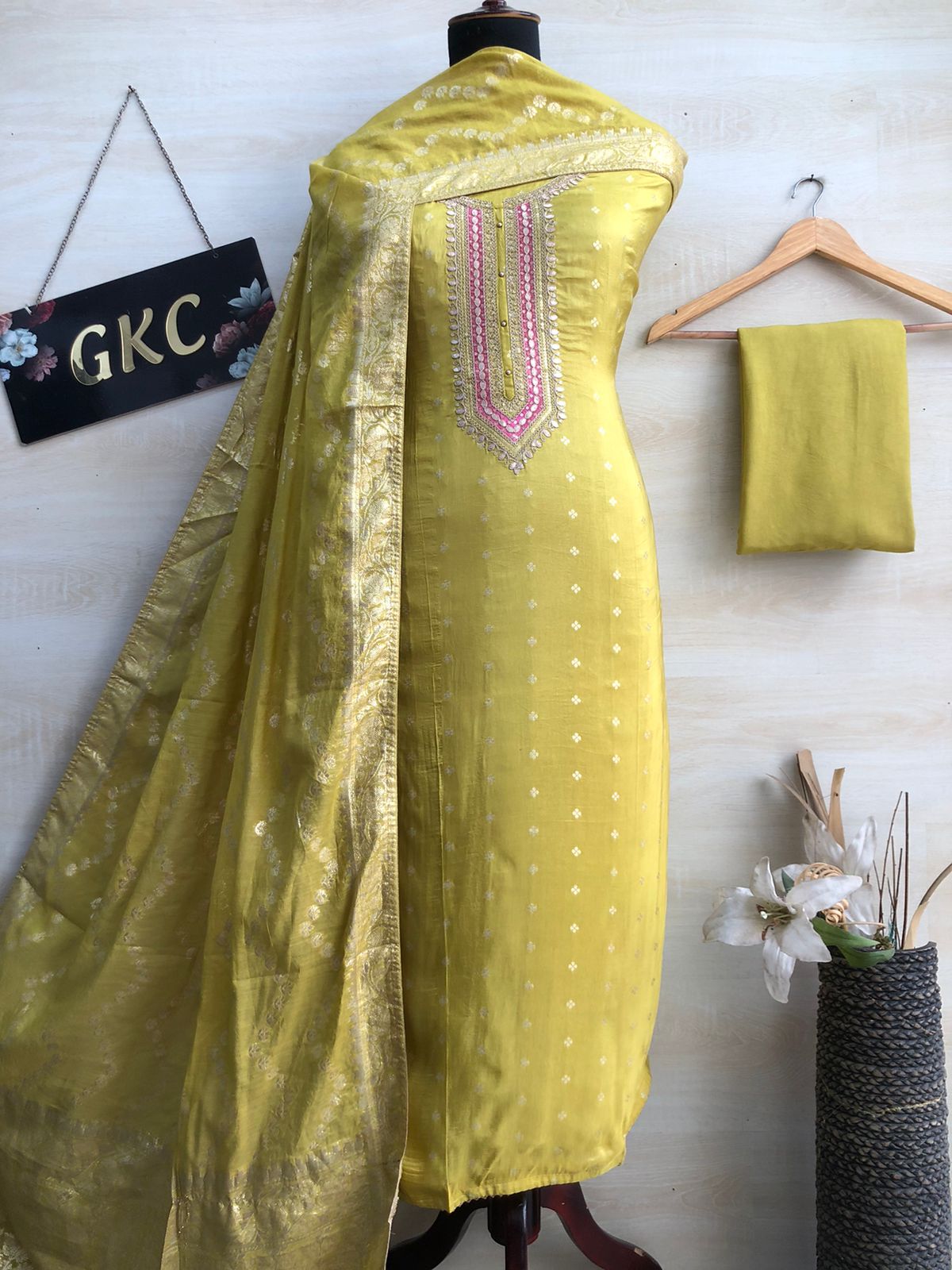 Upada Silk Suit Material
