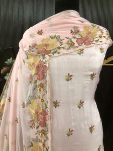 Uppada Silk Kurta with cotton silk bottom