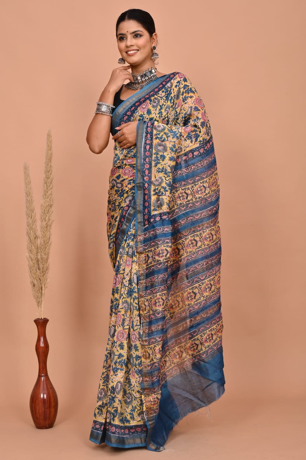 Beautiful Maheshwari Silk Sarees
