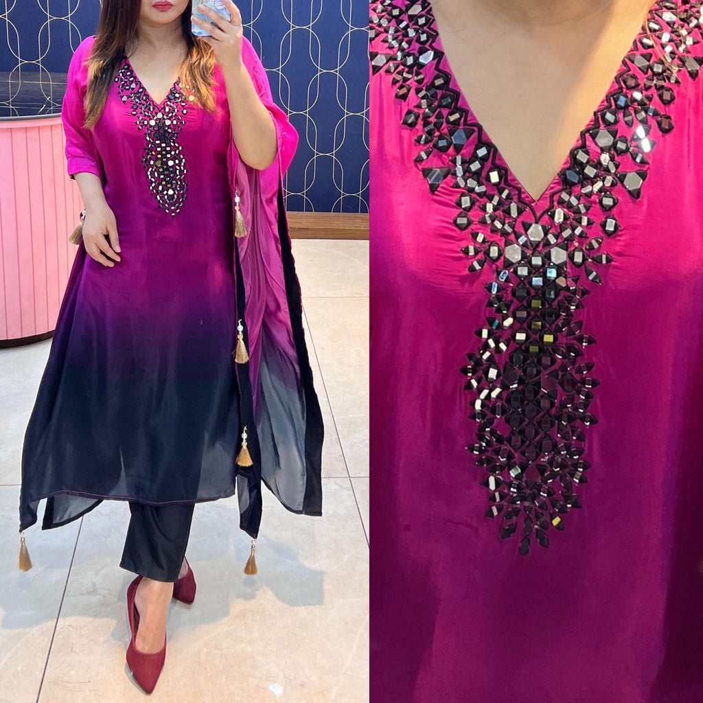 Partywear Kaftan Co-ord Set