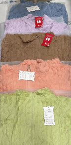 Zipper PJ Warm Night Suits