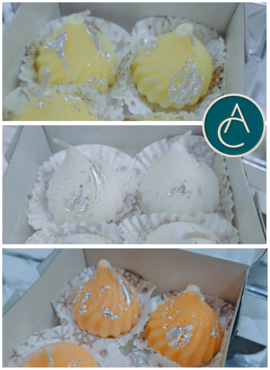 Modak Wax Candles