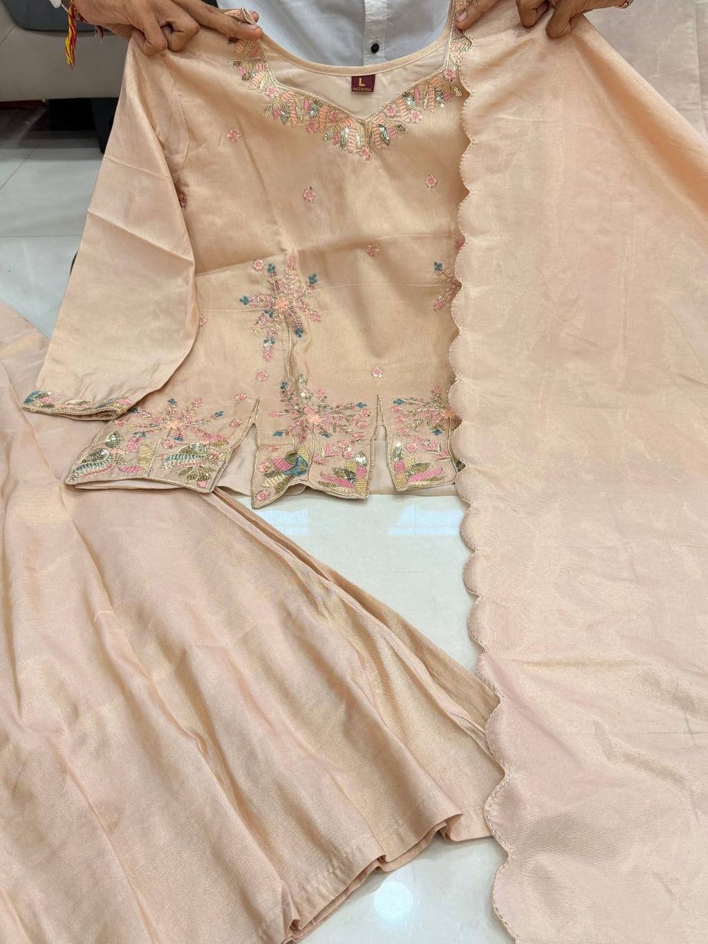 Shimmer Sharara Set
