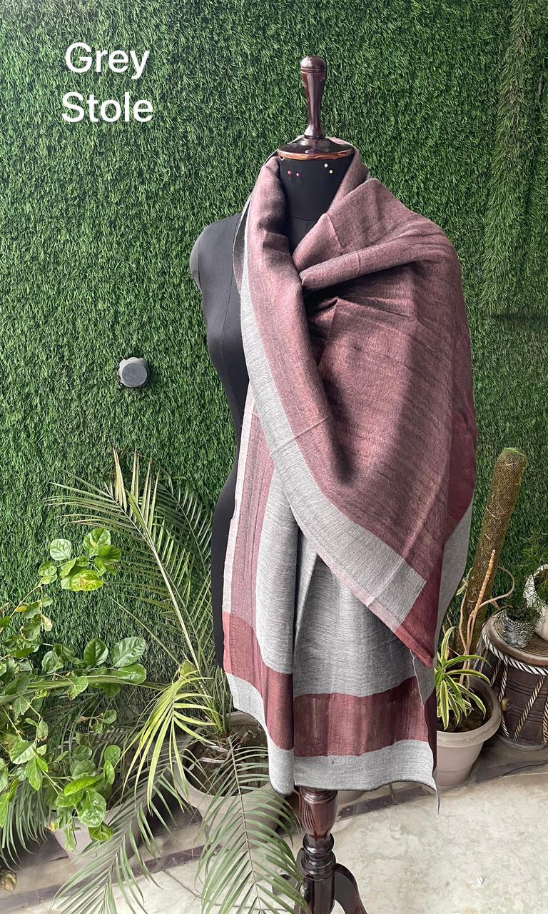 Zari Reversible Pashmina Stoles