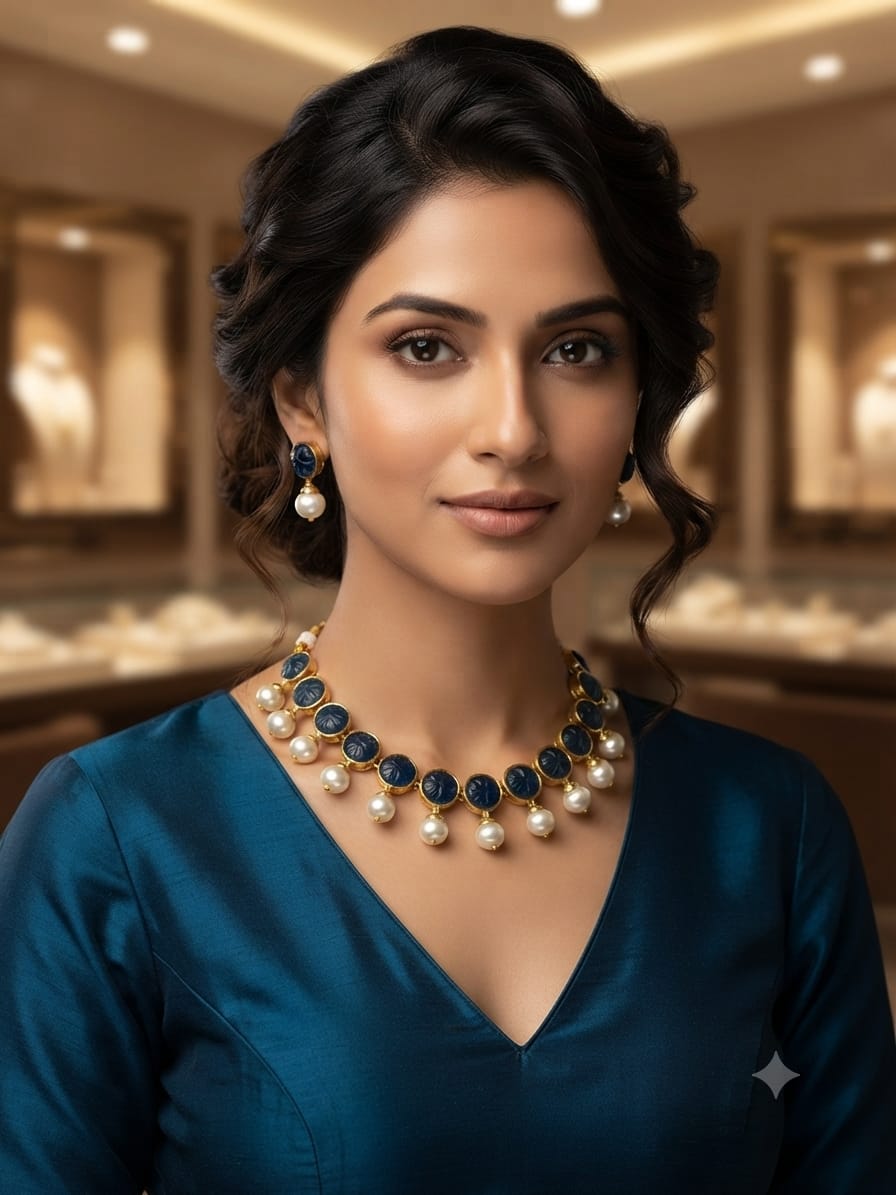 Beautiful Neckline Jewelry Sets No. 19